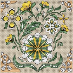 Flowers (cross stitch chart download)