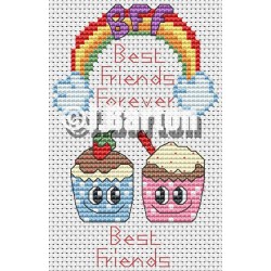 Best friends (cross stitch chart download)