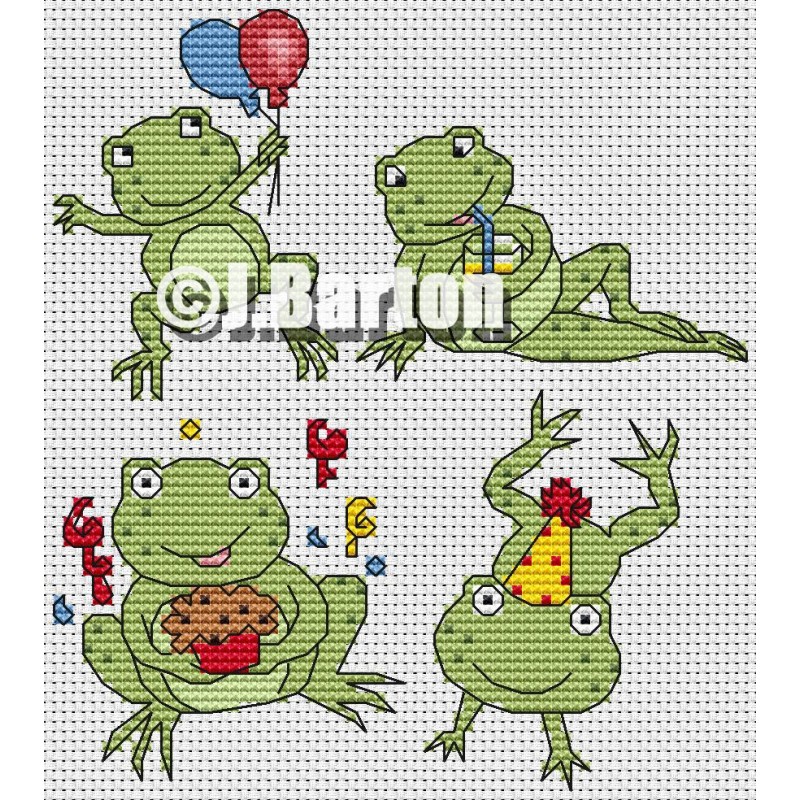 Party frogs (chart download)