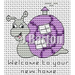 Welcome to your new home cross stitch chart