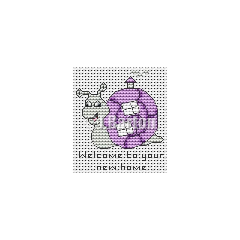 Welcome to your new home cross stitch chart