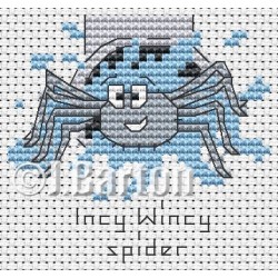 Incy wincy spider cross stitch chart