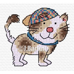 Cool dog cross stitch chart