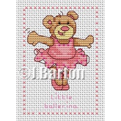 Little ballerina cross stitch chart