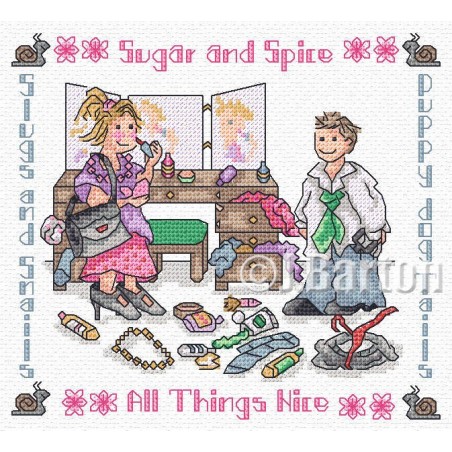 Sugar and spice cross stitch chart