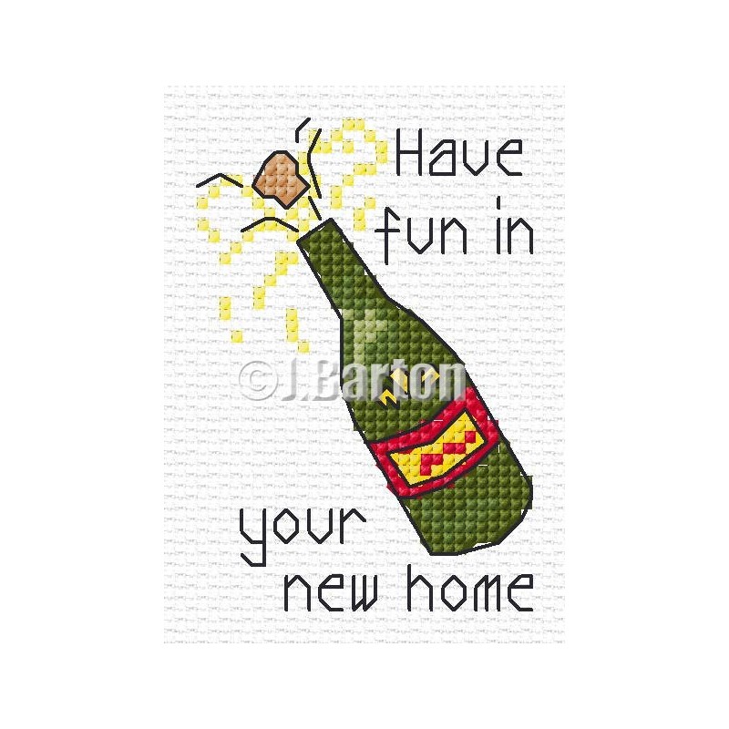 Fun in your new home cross stitch chart