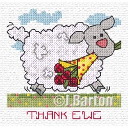 Thank ewe (cross stitch...