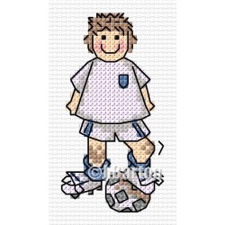 Footballer (cross stitch...