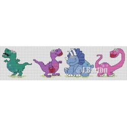 Fun dinosaurs (cross stitch...