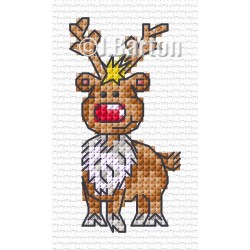 Happy reindeer (cross...
