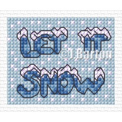 Let it snow (cross stitch...