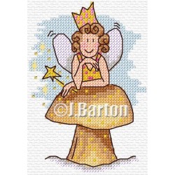 fairy rest time cross stitch chart