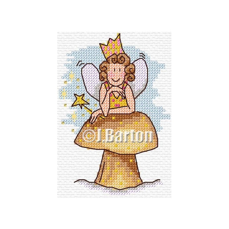 fairy rest time cross stitch chart