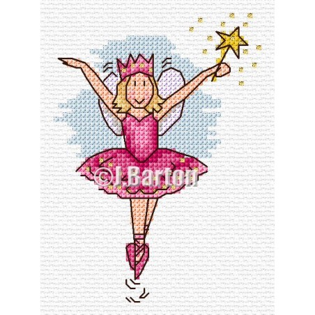 Pretty fairy cross stitch chart