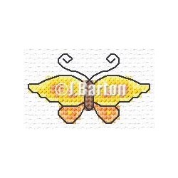 Butterfly cross stitch chart