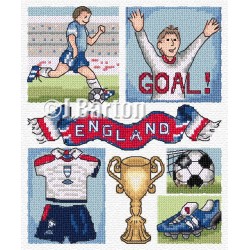 Football cross stitch chart