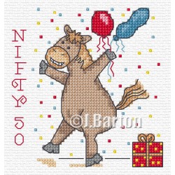 Nifty 50 cross stitch chart