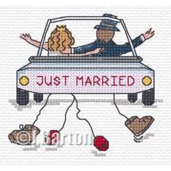 Just married cross stitch chart