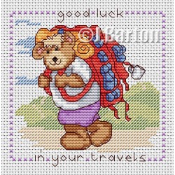 Good luck in your travels cross stitch chart