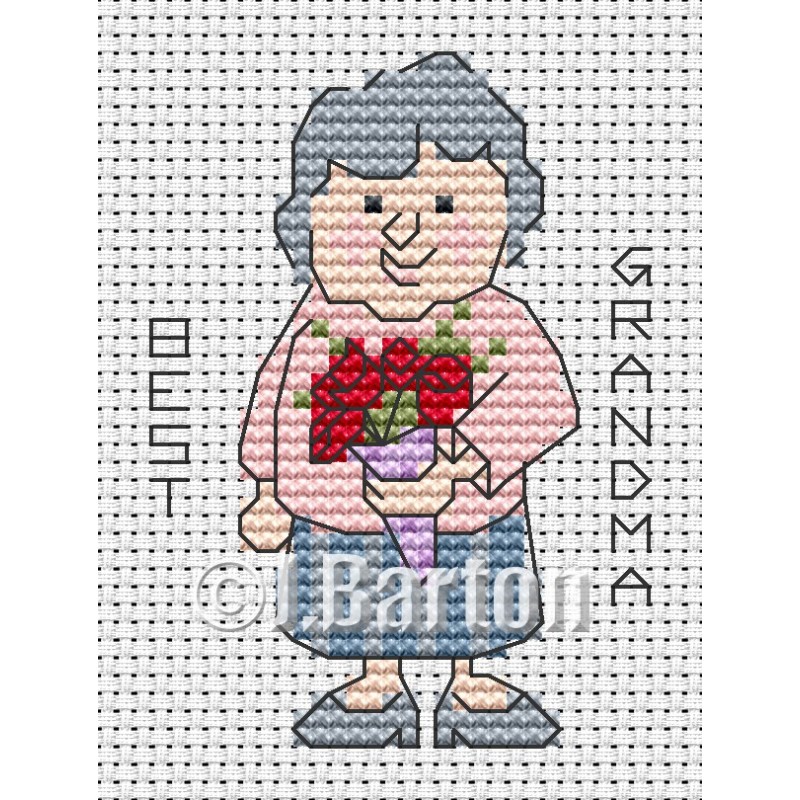 Best grandma cross stitch chart