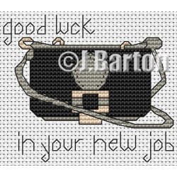 Good luck in your new job cross stitch chart