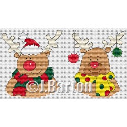 Rudolph (cross stitch chart download)