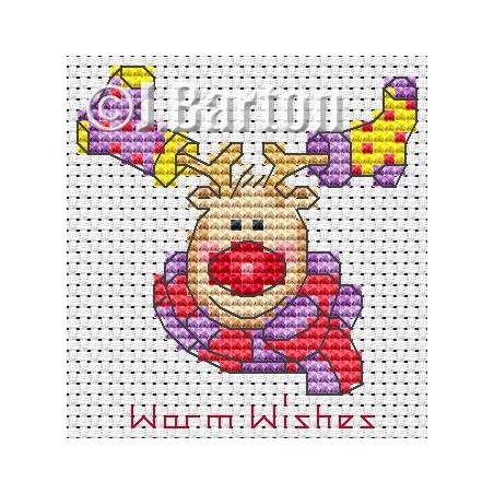 Warm wishes cross stitch chart