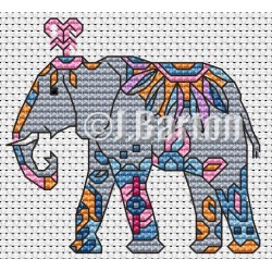 Elephant (cross stitch chart download)