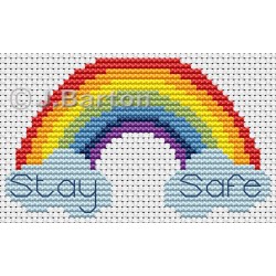 Rainbow (Charity cross stitch chart download)