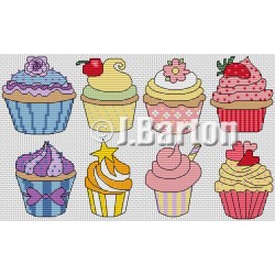 Cupcakes collection (cross...