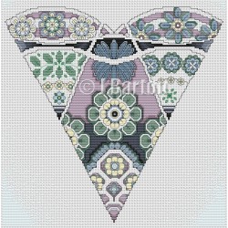 Floral heart (cross stitch...