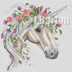 Unicorn (cross stitch chart...