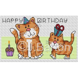 Cat birthday greetings...