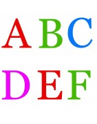 Alphabet cross stitch charts for download